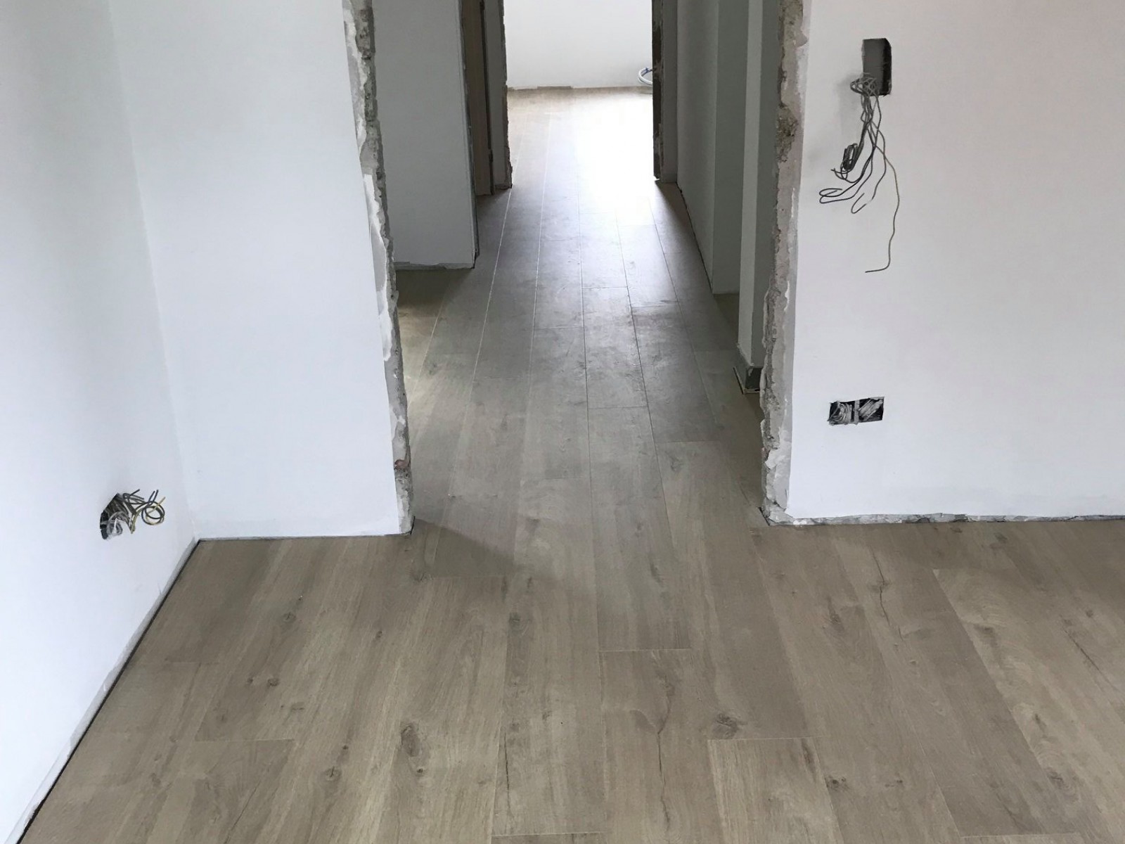 Plaatsing van laminaatvloer
